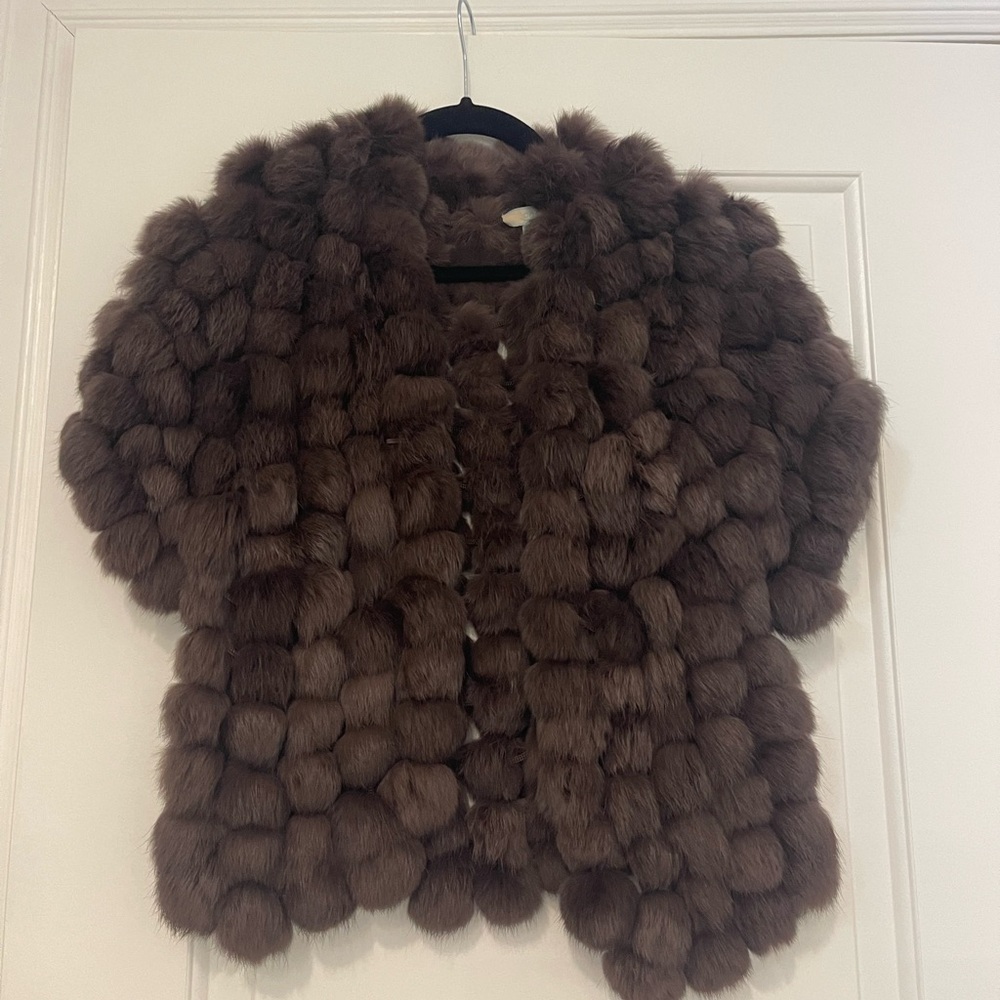 100% Rabbit Fur Vest Made in Italy (Cochni)